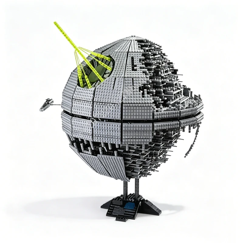 3461PCS Death Star II Space War Military MOC SpaceShip Battle Model Building Blocks Architecture DIY Education Model Toys Gift