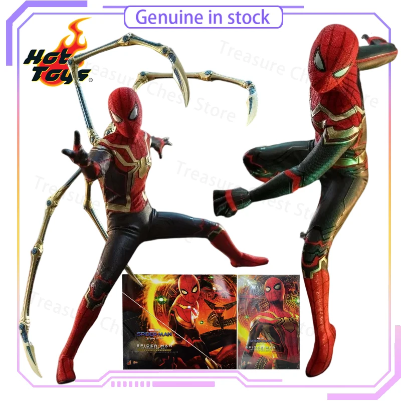 HotToys Original 1/6【MMS623/624 Spider Man Fusion Suit】——Heroes Have No Return Series Popular Toy Gift Ecommended By Multiple
