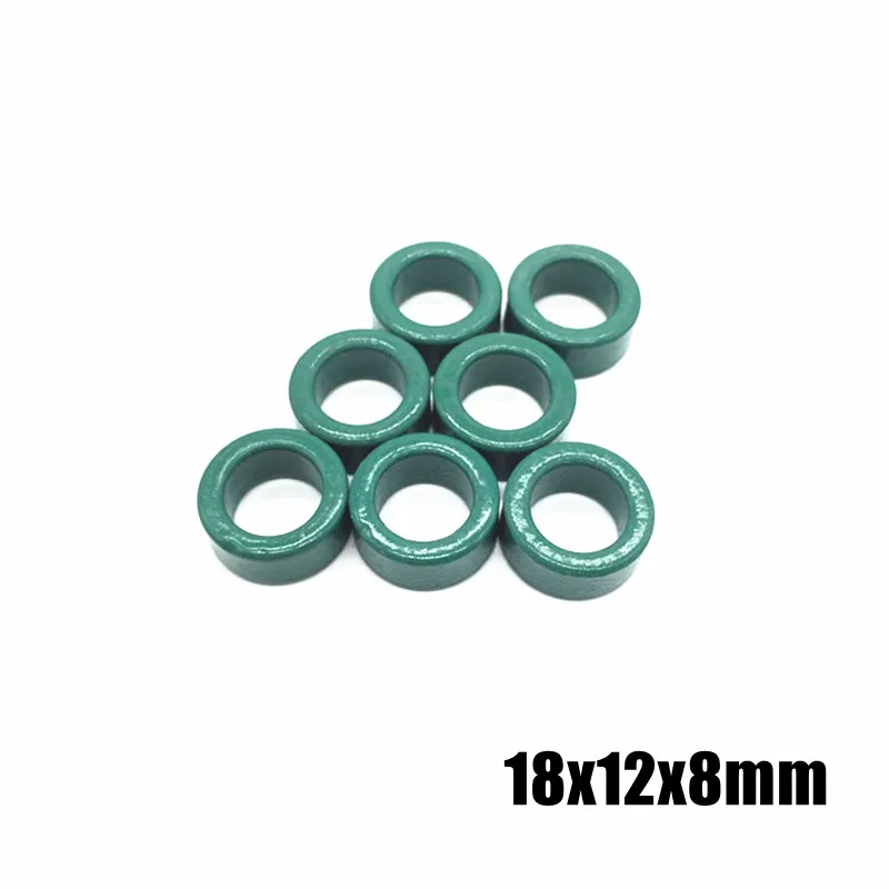 5-50Pcs Ferrite magnetic ring 18*12*8 mm anti-interference magnetic core magnetic ring 10K  18x12x8 mm