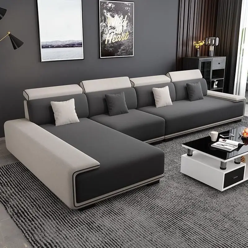 

Nordic Modern Living Room Sofas Minimalist Lazy Europe Family Living Room Sofas Grey Designer Moveis Para Casa Home Furniture