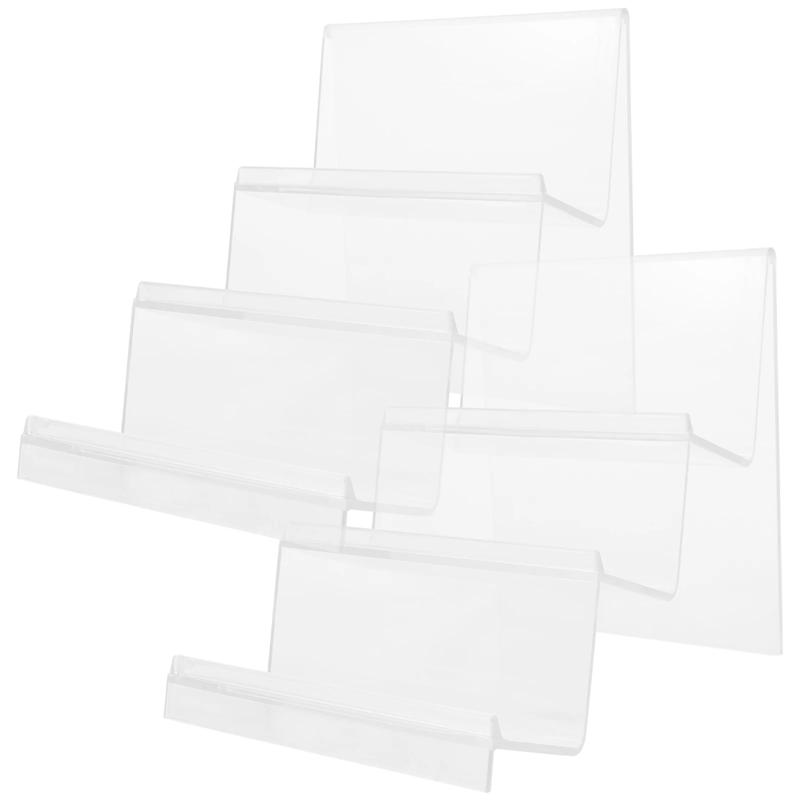 

2pcs Purse Stand Clear Acrylic Wallet Rack Acrylic Handbag Stand Handbag Holder For Home Shop