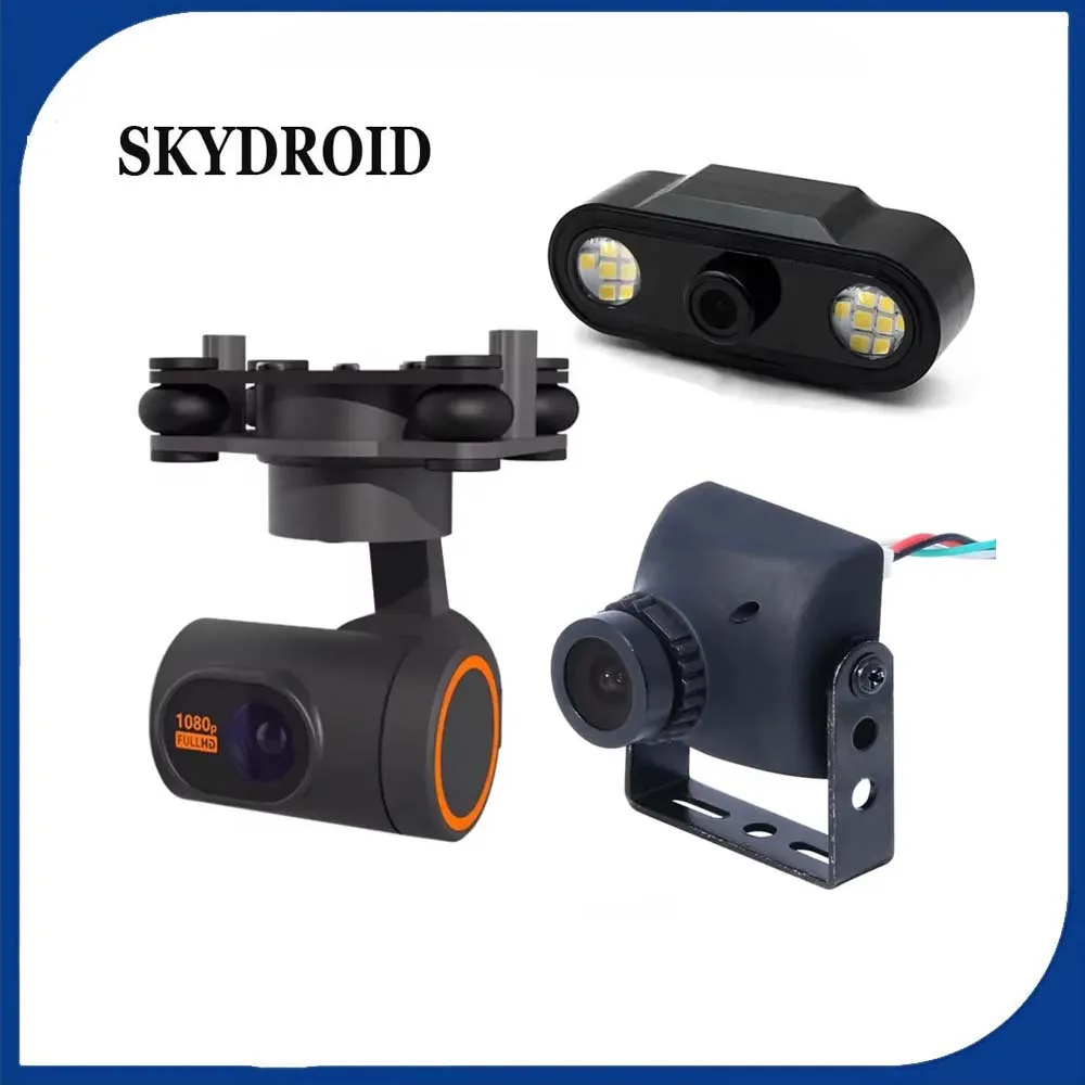 

Мини-камера Skydroid HD Gimbal для БПЛА с дистанционным управлением, защита растений, цифровая карта с тремя корпусами, совместимая с моделями T10 T12 H12