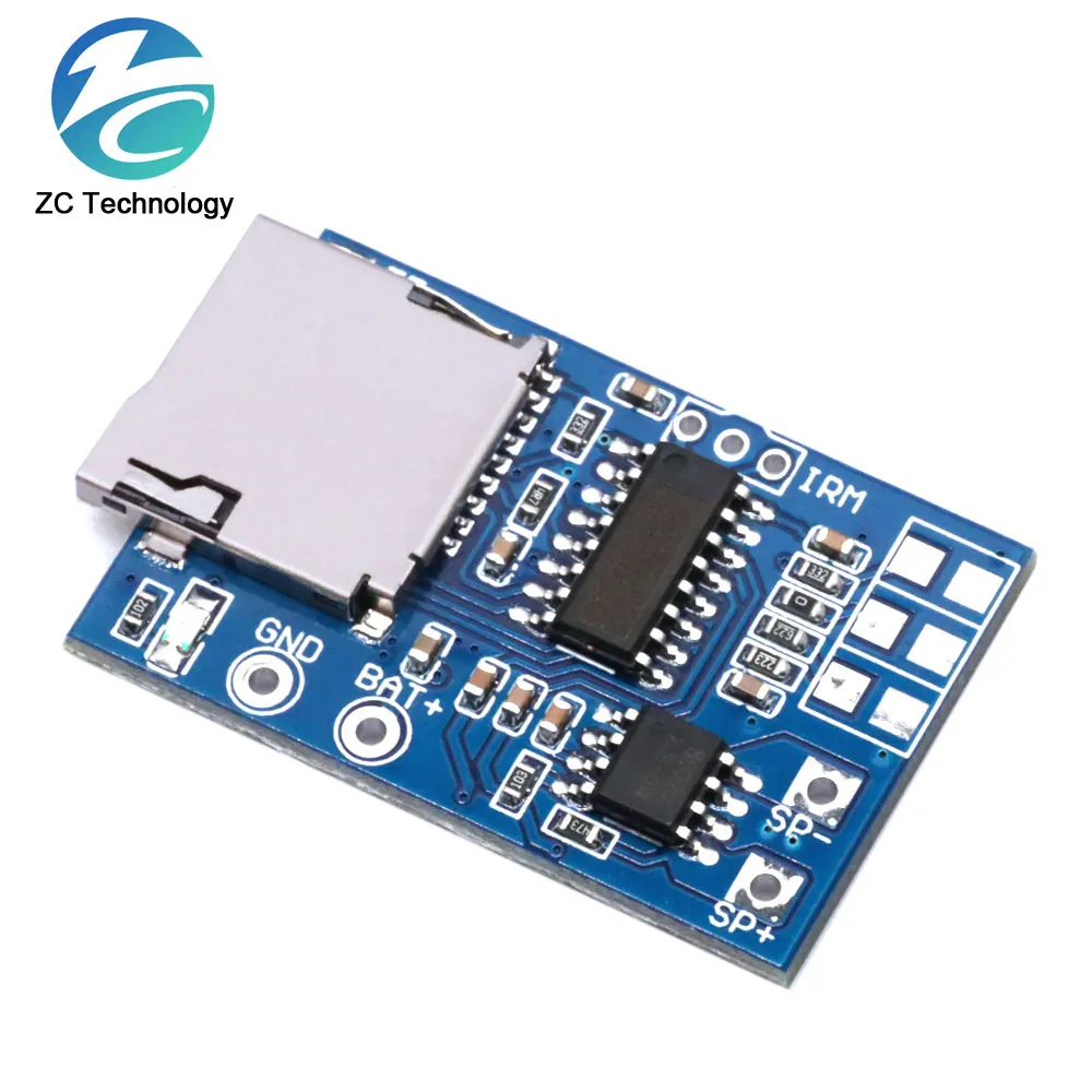 1PCS GPD2846A TF Card MP3 Decoder Board 2W Amplifier Module for Arduino GM Power Supply Module