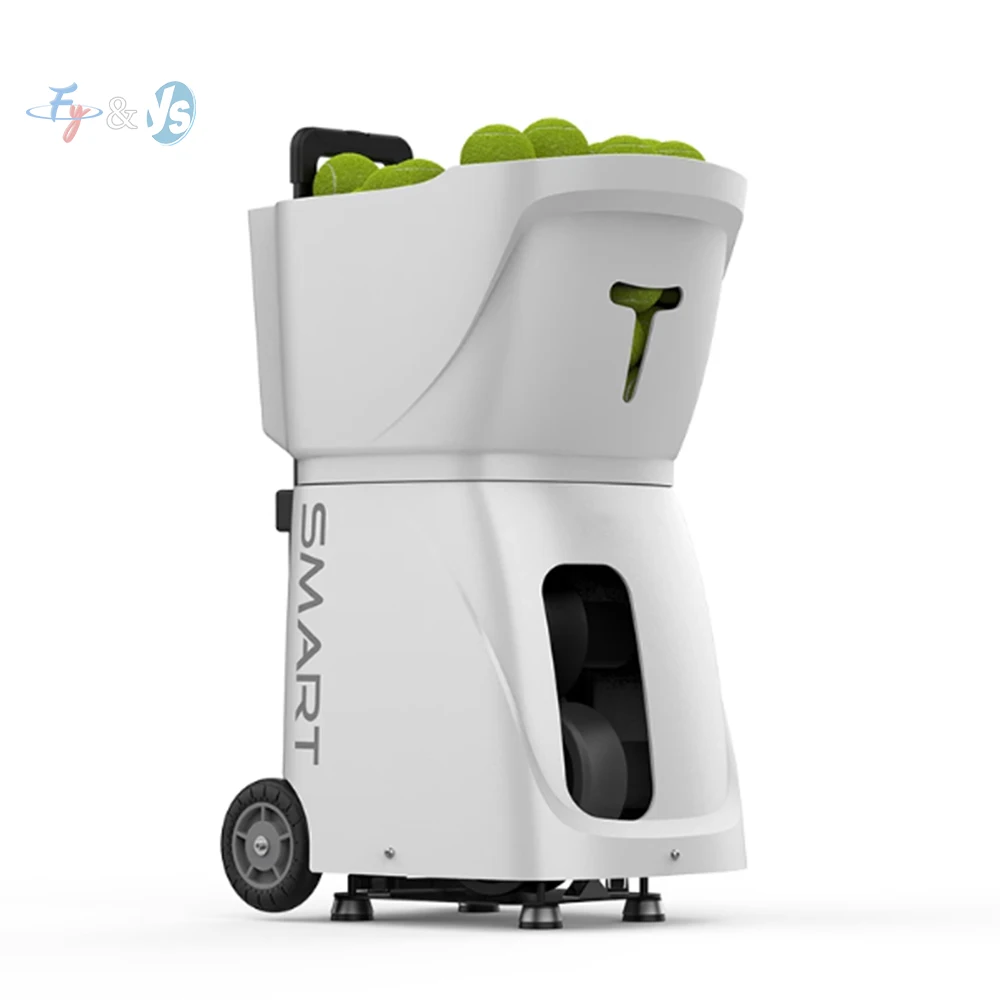 Hot Sale PT-Smart Pro Portable Tennis Ball Launcher App & Remote Control Custom DIY Training Mode Tennis Practice Machine
