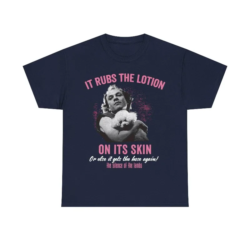 Silence of The Lambs T-shirt - Buffalo Bill Horror Movie T-shirt Four Seasons Casual Fashion Suitable for Both Men and Women