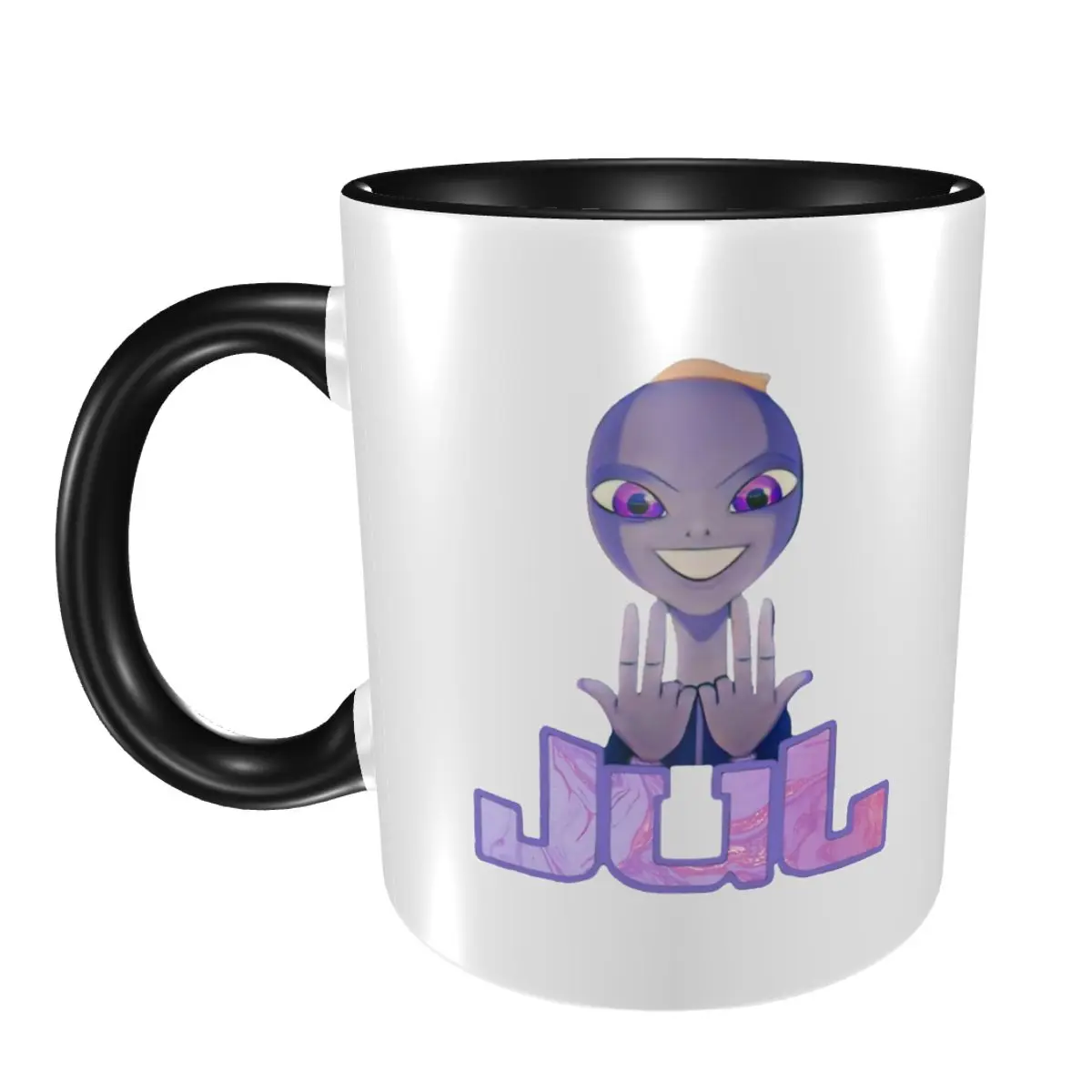 

Кружка Jul, забавные керамические кофейные чашки, чайные кружки, чашка для молока, посуда для напитков, подарок для друзей