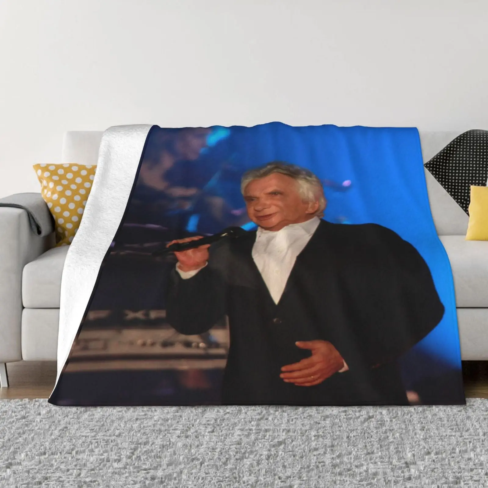 Michel Sardou Flower Bedspread On The Bed Blankets For Beds Double Blanket Hairy Winter Bed Covers Blankets