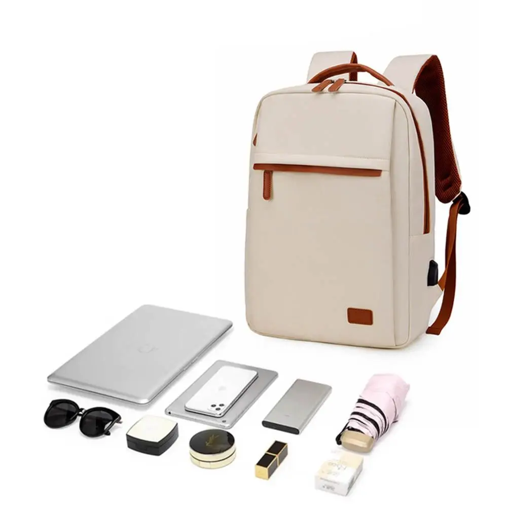 

Waterproof Student Backpack Large Capacity Multi-layer Travel Backpack Wear-resistant With Luggage Belt & USb Charging