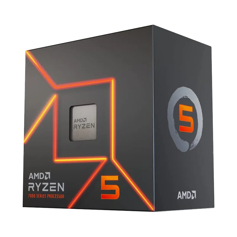 AMD RYZEN 5 7500F Box Version Brand New CPU Gaming Processor AMD R5 7500F 6-Core 12-Thread 5NM 38M Socket AM5 Without Fan