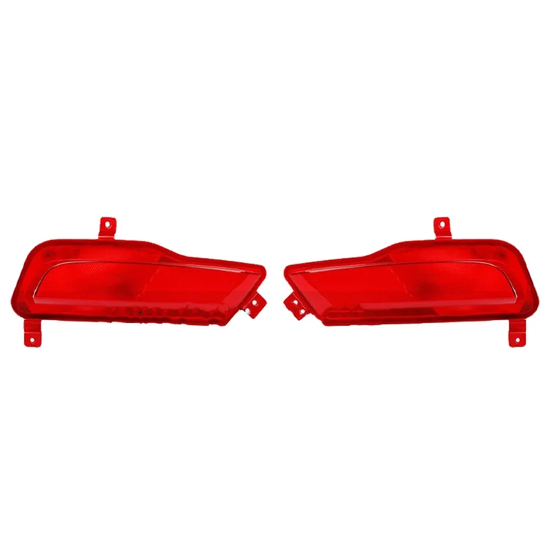 

1Pair Car Rear Bumper Fog Light Parking Warning Reflector Taillights for MG ZS 2017 2018