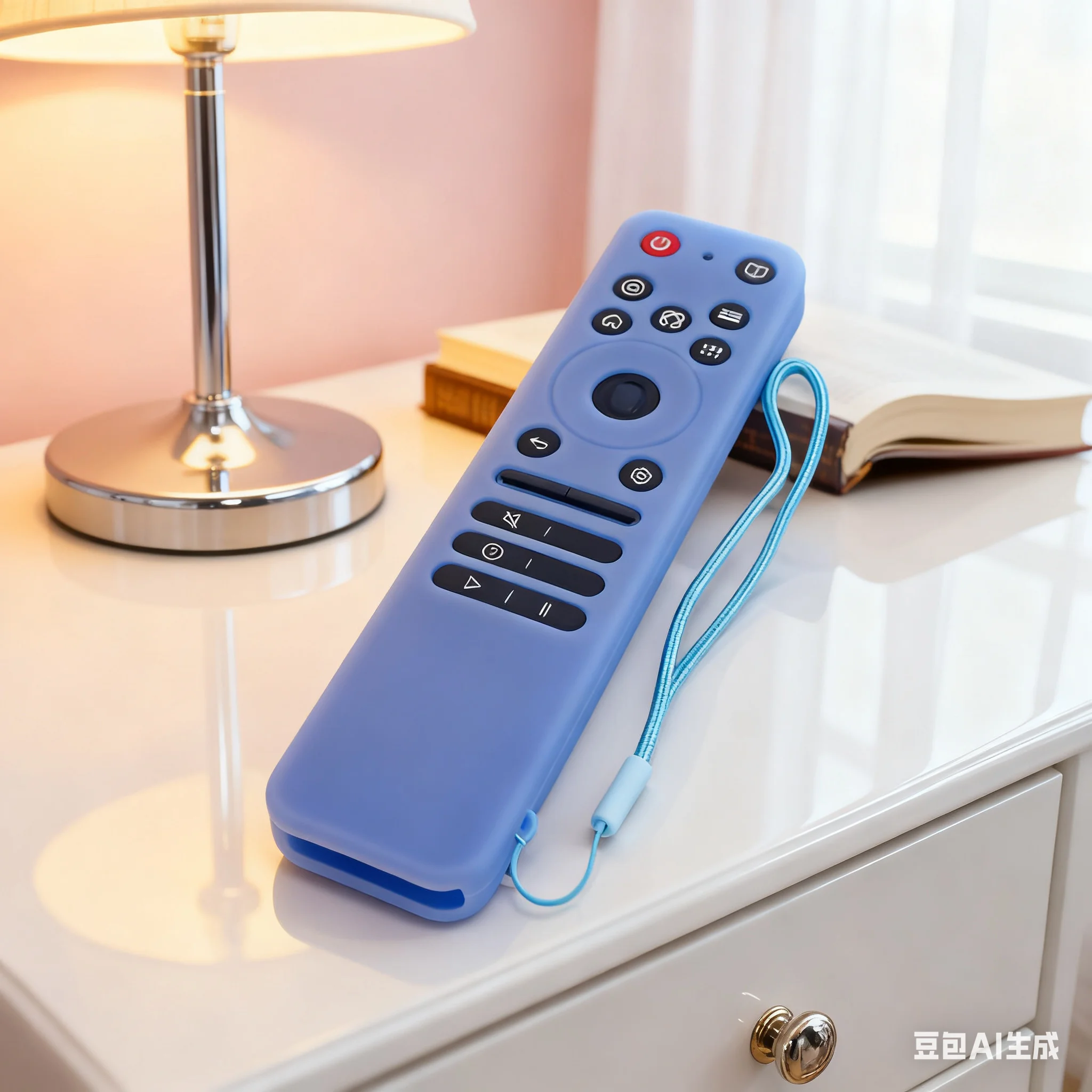 

Soft Silicone Case With Lanyard For LG MR25GA Remote Lightweight Shockproof Luminous Protective Cover Remote Control Accessory