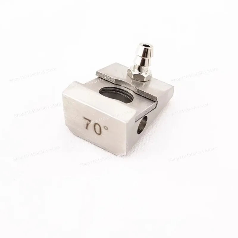 70/65/60 Degree TOFD Alloy Wedge Ultrasonic Flaw Detector Probe Oblique Block for Weld Detection