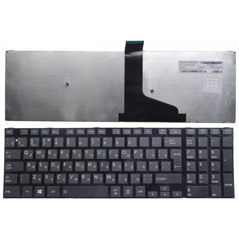 RU rosyjska nowa klawiatura do laptopa Toshiba Satellite L50-a S50 S55 L70 L75 C70 C75 0KN0-ZW1RU02 — zdjęcie 2
