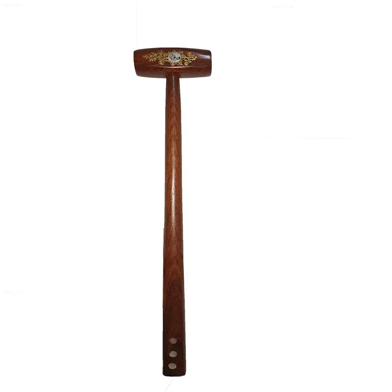 Martillo de masaje de madera para alas de pollo, masajeador pequeño, martillo meridiano para batir, punto de acupuntura de Redwood