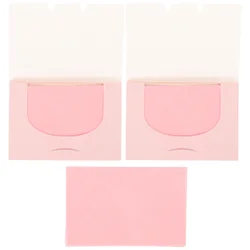 300pcs Oil Blotting Sheets Oil Absorbent Paper Facial Sucking Oil Tissues Face Oil Control Paper (Aloe Fragrance 3 Boxes)