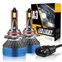 2x NEW H11 H8 H9 HB3 9005 HB4 9006 9007 9004 9008 H13 60W H4 H7 Car headlights Canbus Led Bulbs Two Copper Tubes Fog Light 12V