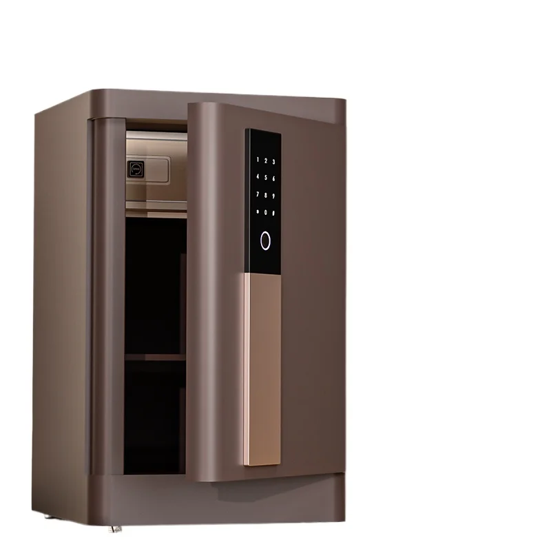 

Сейф, пароль от отпечатков пальцев, разблокировка офисного сейфа, бытовой небольшой противоугонный цельнометаллический шкаф, защита от кражи