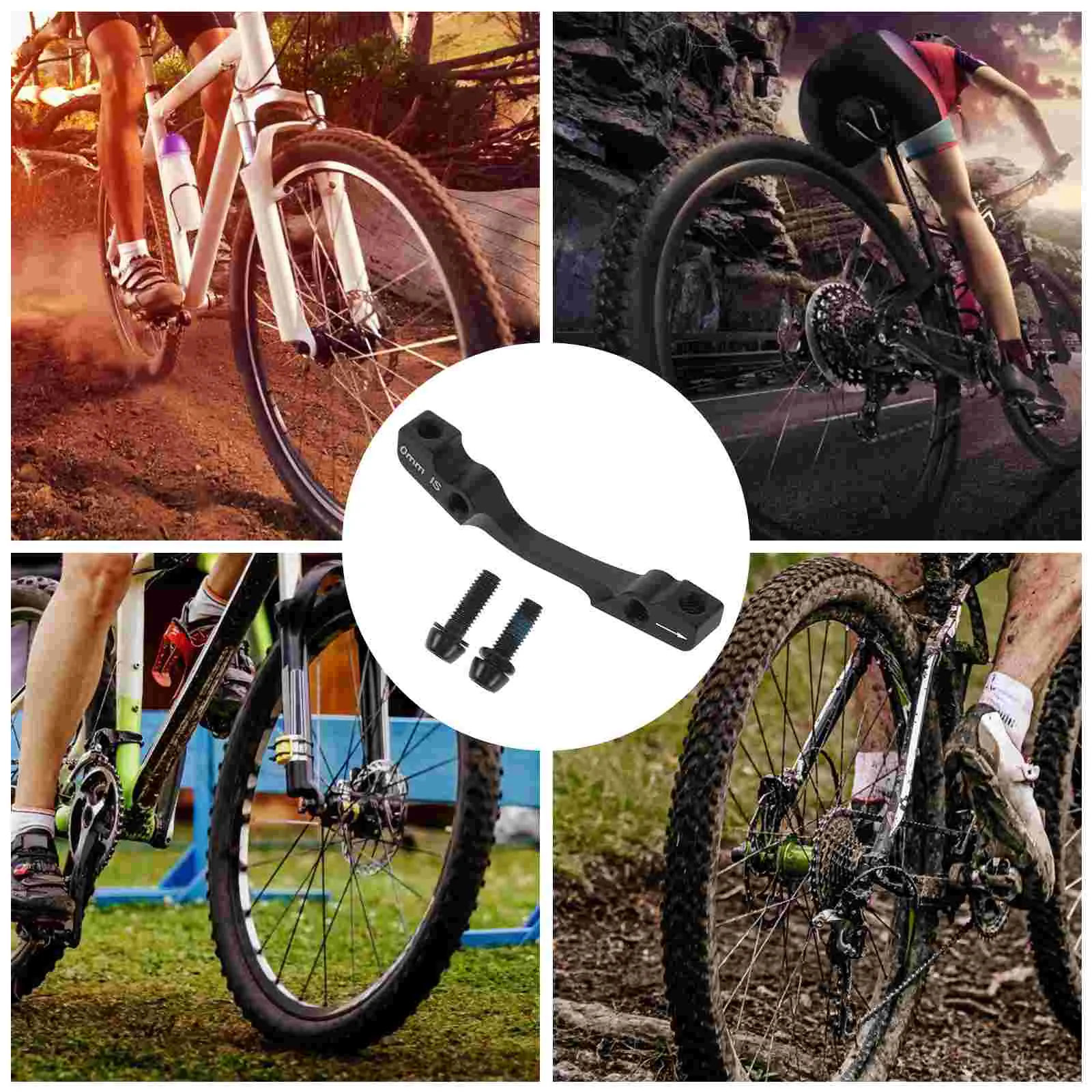 

Disc Brake Caliper Mount Adapter 140mm 160mm Rotors Heavy Duty Rear Mounting Bracket Precision Engineering Sturdy Materials