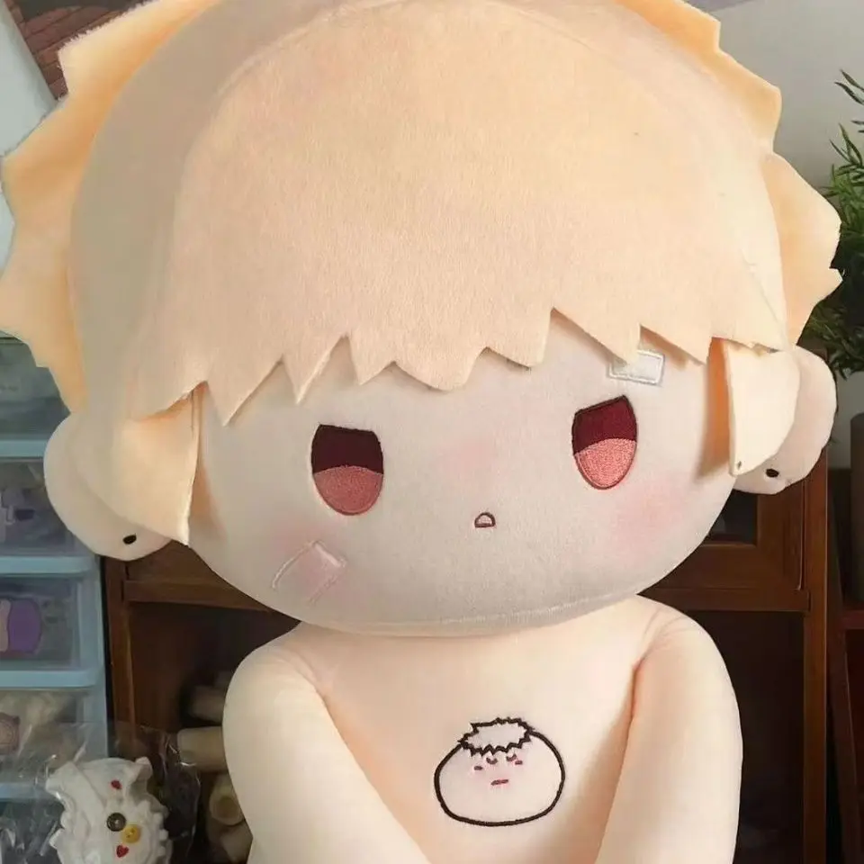 

Stuffed 40cm Anime 19 Days Mo Guanshan Sitting Posture Cotton Doll Toys for Kids Adults Birthday Gifts Or Festival Gift