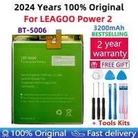 NEW Original 3200mAh BT-5006 Battery For LEAGOO Power 2 In Stock Lastest Production High Quality Battery Batteries+Gift Tools