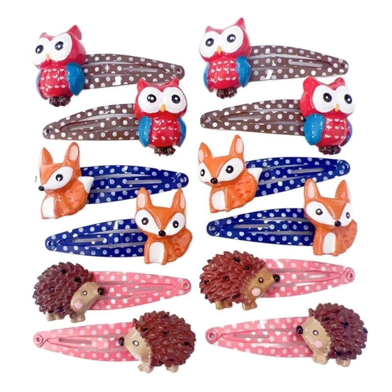 

Lovely Animal Hair Barrettes Side Hair Clip For Kids School Event Celebration