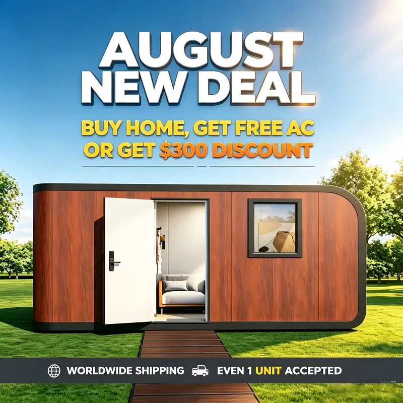 CE Certification Modified Shipping Container Star Pod Mobile Holiday Cabin