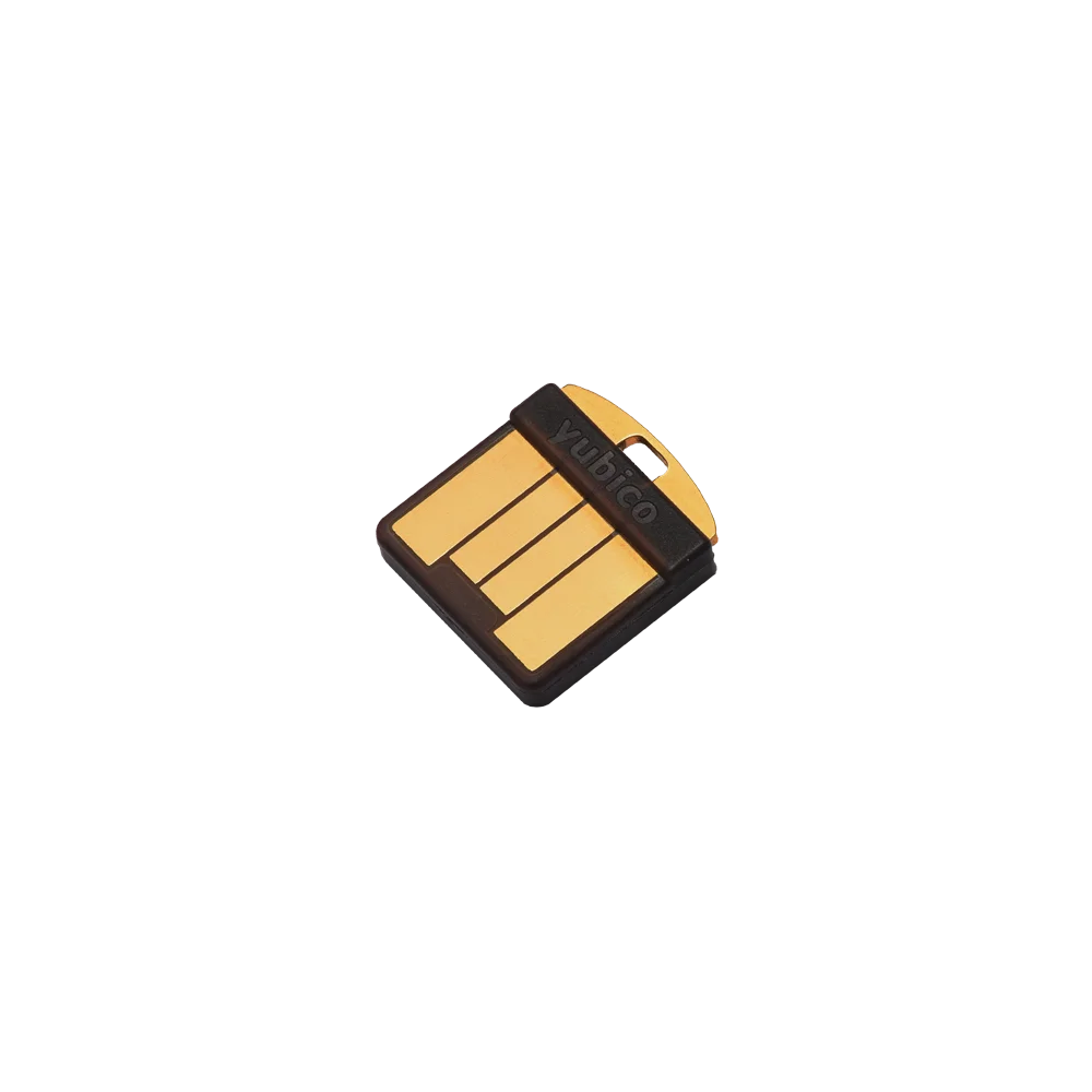 Yubico-llave de seguridad Yubikey 5 Nano USB A, certificado FIDO 2, certificado FIDO Universal 2nd Factor (U2F)