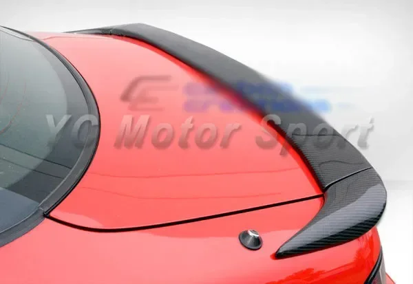 Accesorios para coche, alerón trasero de fibra de carbono de 3 piezas, compatible con S14 S14A Silvia Zenki Kouki 200SX 240SX Origin 1995-1998.