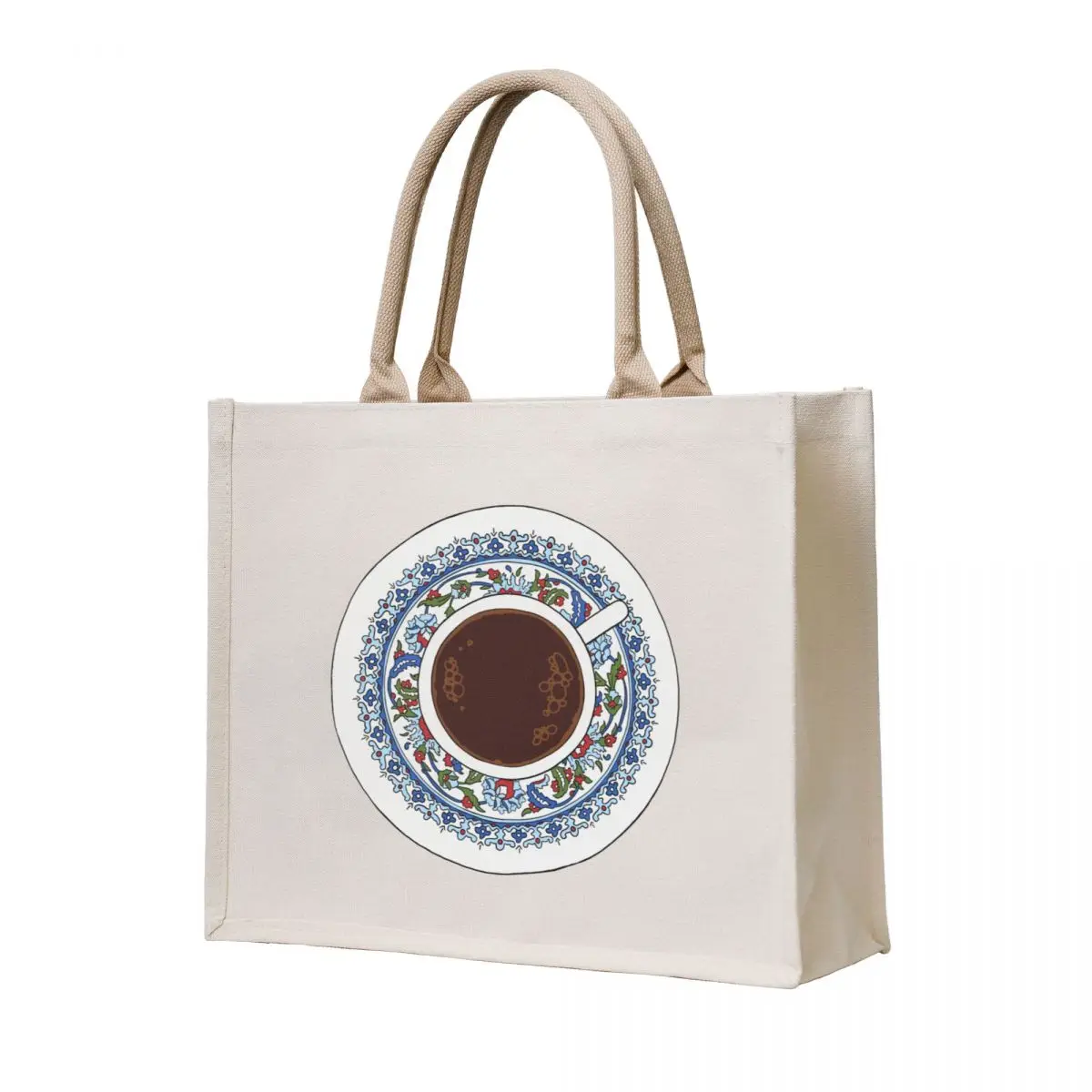 

Turkish Coffee Tote Bag shopping trolley bag Canvas bag canvas tote bags Canvas
