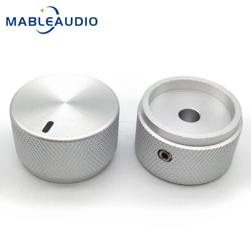 1 Stück 30x18mm Aluminium legierung Voll knopf Gitarren effektor Volumen potentiometer Hifi Sound verstärker Rändel knopf – Detail 10