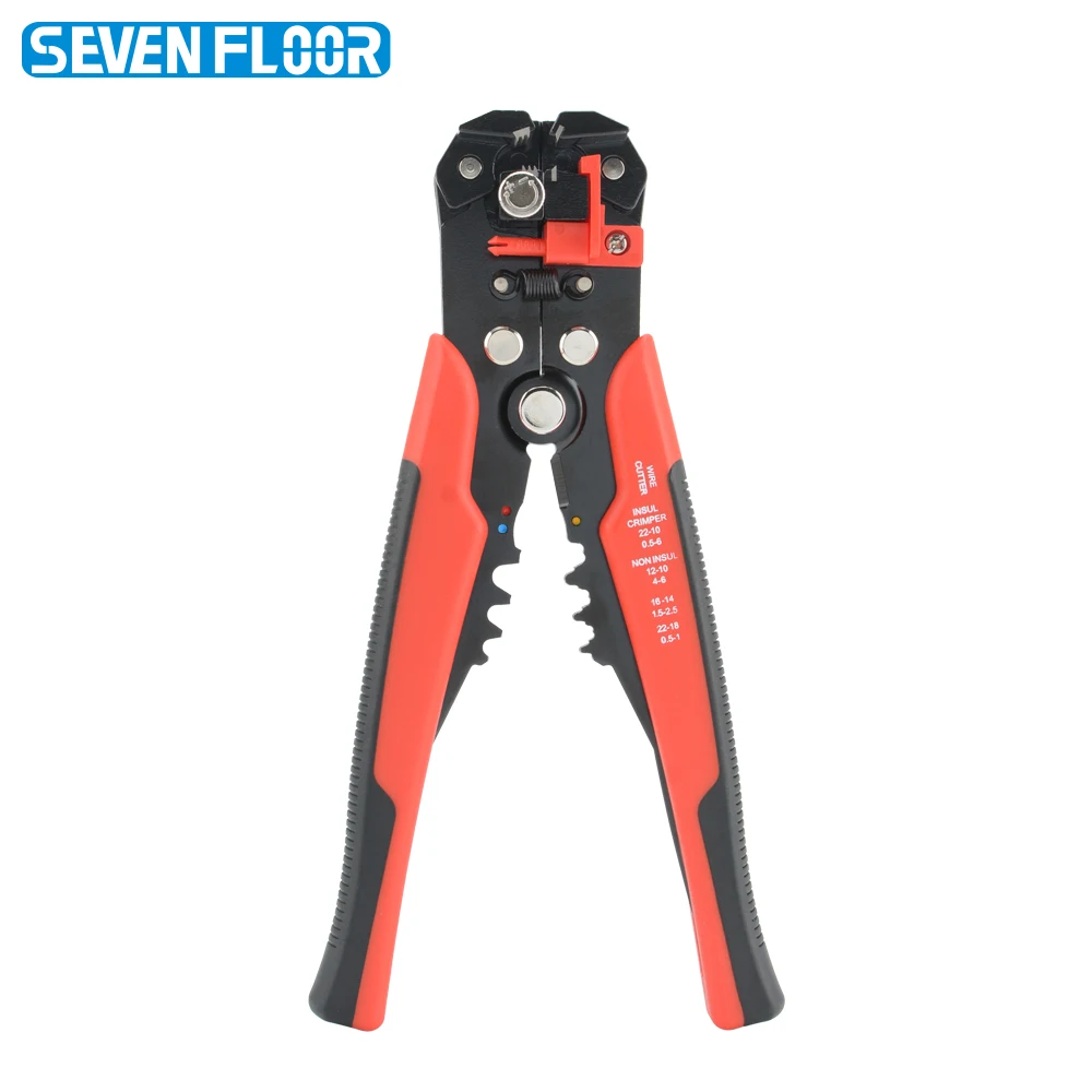 Wire Stripper Multifunctional Pliers Automatic Crimping Tool Cable Cutter for Electrician AWG24-10