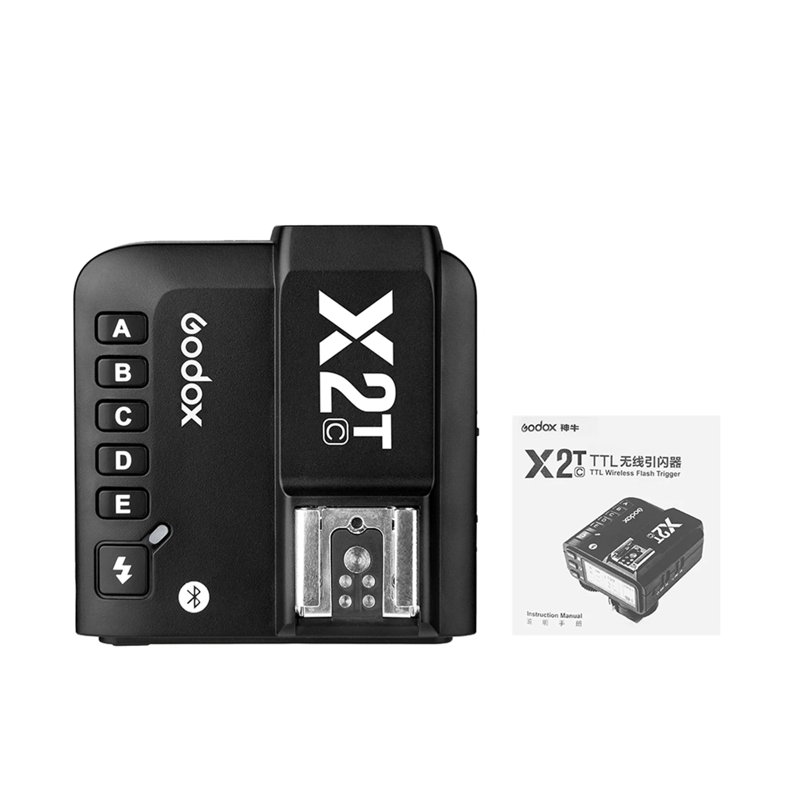 【جديد】جودوكس X2T-C E-TTL II 1/8000s HSS جهاز إرسال فلاش لاسلكي لنيكون سوني كانون فوجي أوليمبوس GodoxV1 TT685C TT350C
