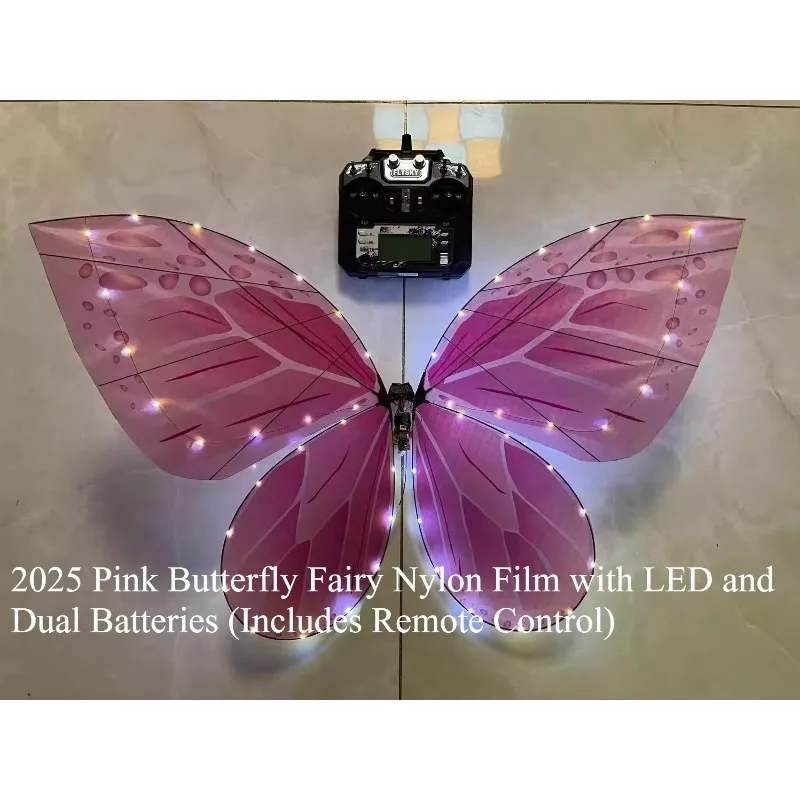 Glass Cover Remote Control Bionic Flapping Wing Butterfly Flyer Simulation RC Flying Toy For Event Decor Children Play