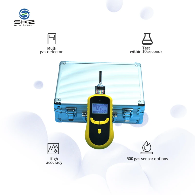 SKZ1050 4 in 1 EX O2 H2S CO Conventional Range Gas Tester Portable Gas Analyzer