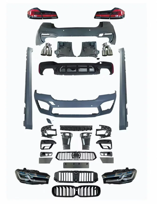 

Hot-selling F90 M Power Body Kit Pre-Upgraded LCI 2021 M5 Body Kit for BMW 5 Series G30 PP Plastic 2018-2020 Models