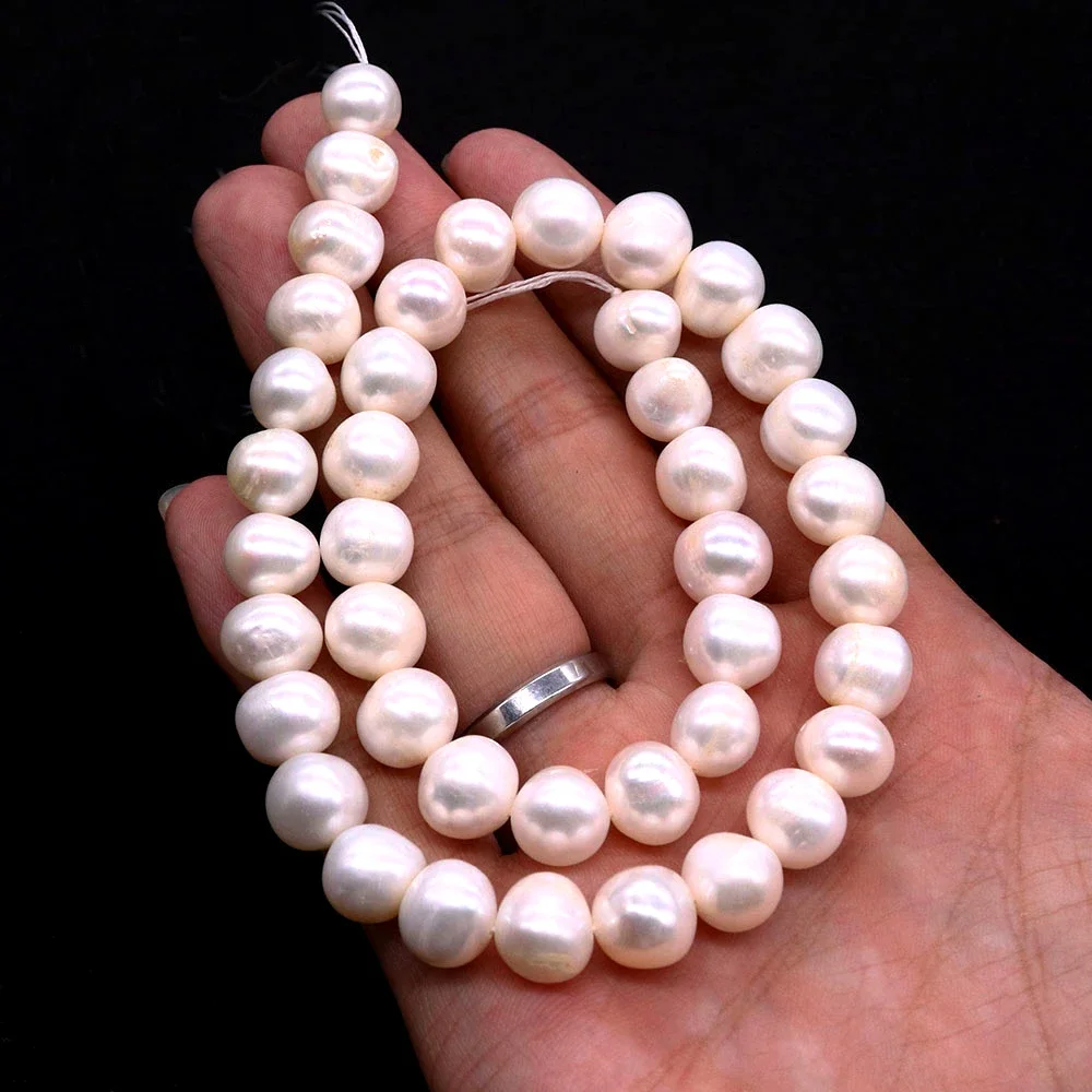 

AAA Grade Natural Pearl Beads High Quality Round Freshwater Pearls Beads for Jewelry Making DIY Necklace Earrings Accessories