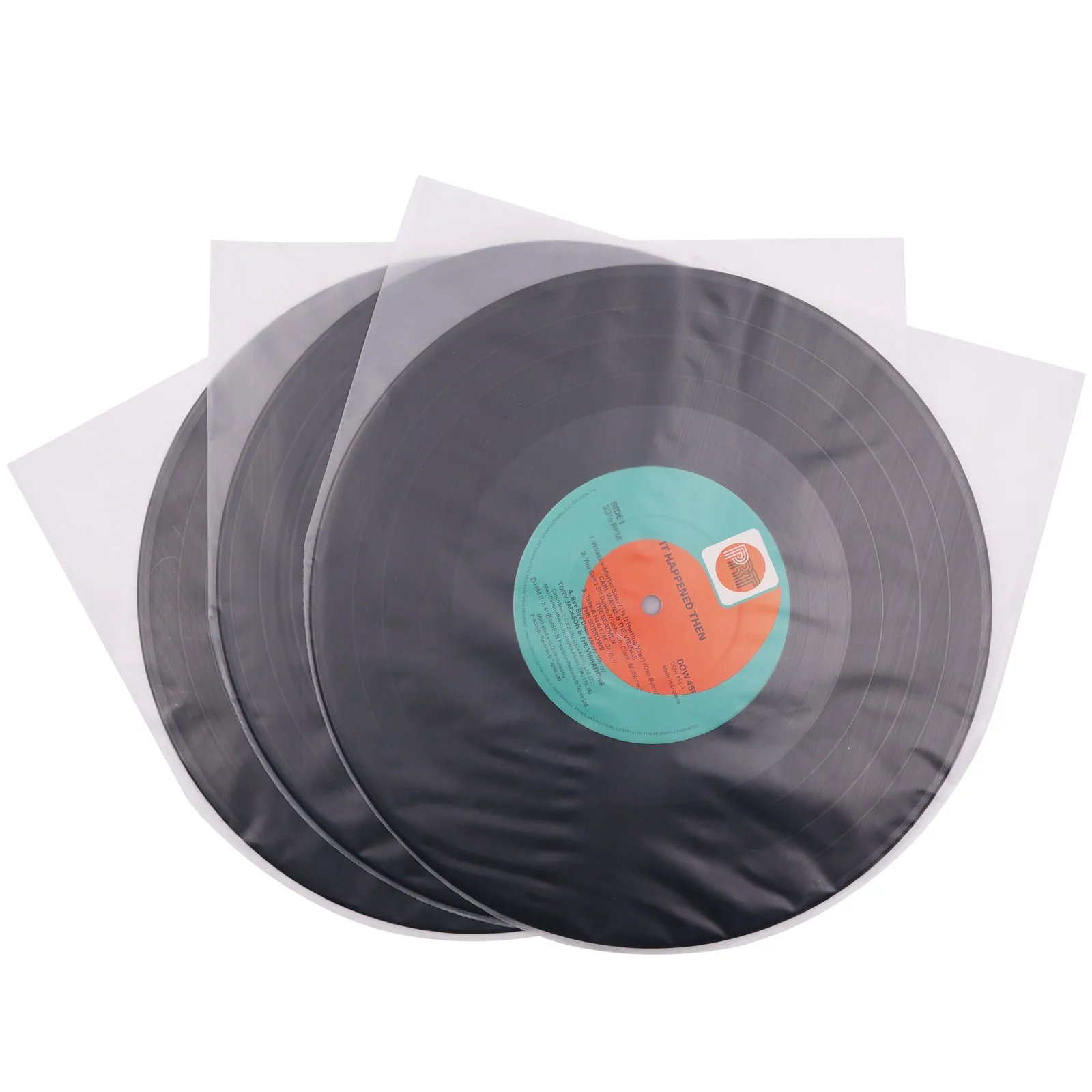 25/50 قطعة واضح 10 بوصة الأكمام الداخلية مكافحة ساكنة 3 ميل البلاستيك مسجل فينيل الأكمام الداخلية أكياس واقية ل 10 ''فيني سجل SP