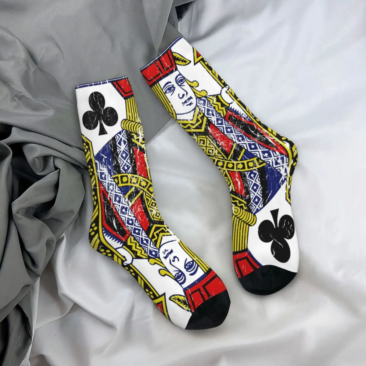 Jack Of Clubs Playing Card Adult Socks,Unisex socks,men Socks women Socks