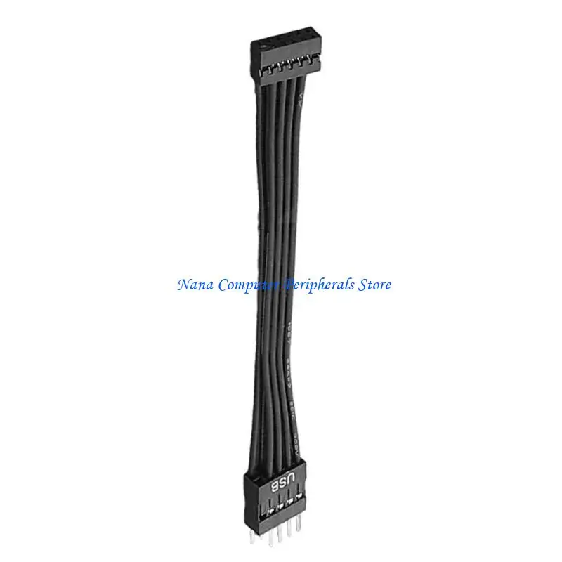 F68C Mini USB Conversion Cable Mini USB Switchig Line Male to Female USB 9PIN Cord