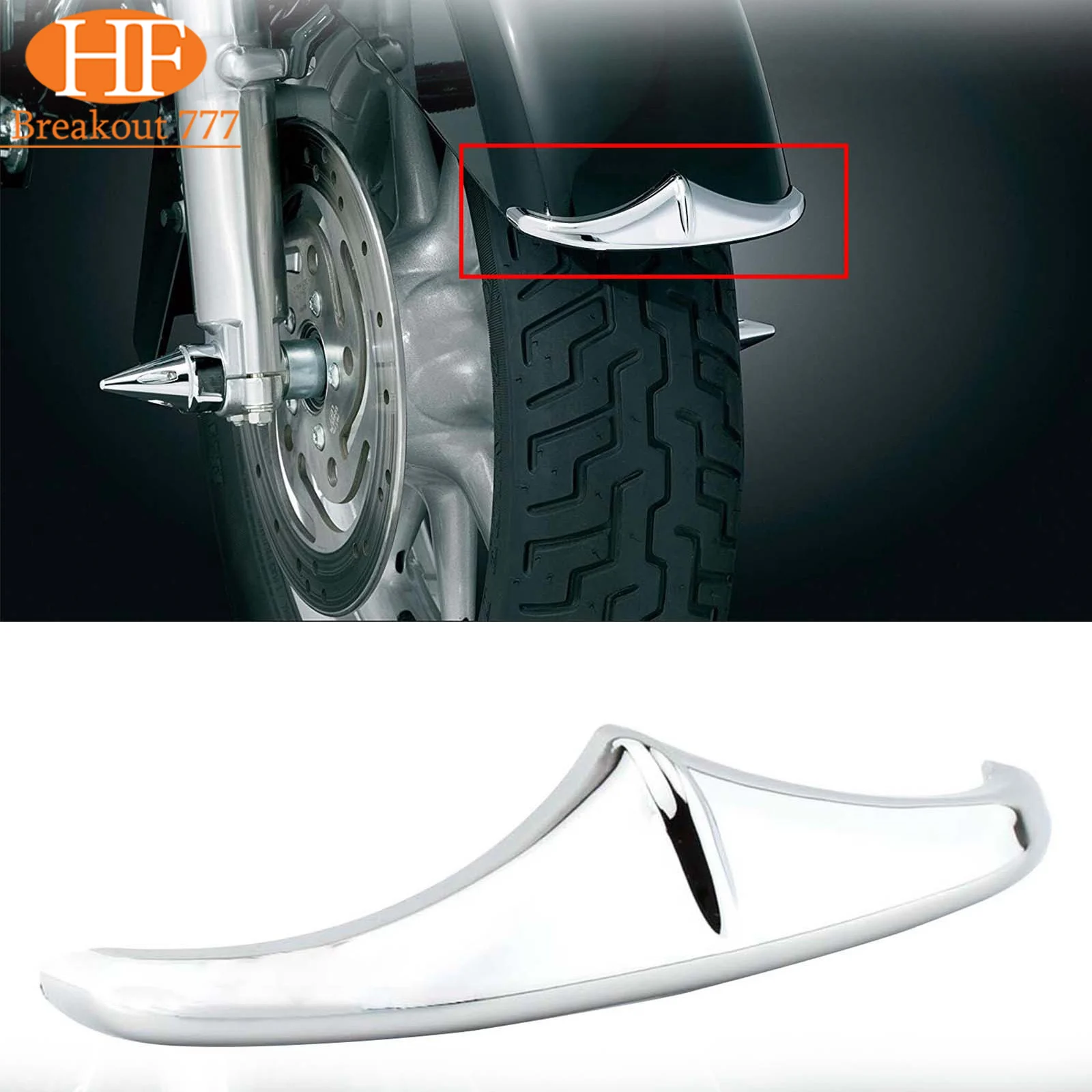 Motorcycle Front Rear Fender Trailing Leading Edge Tip Trim Accent For HONDA MONKEY 125 2018-2024