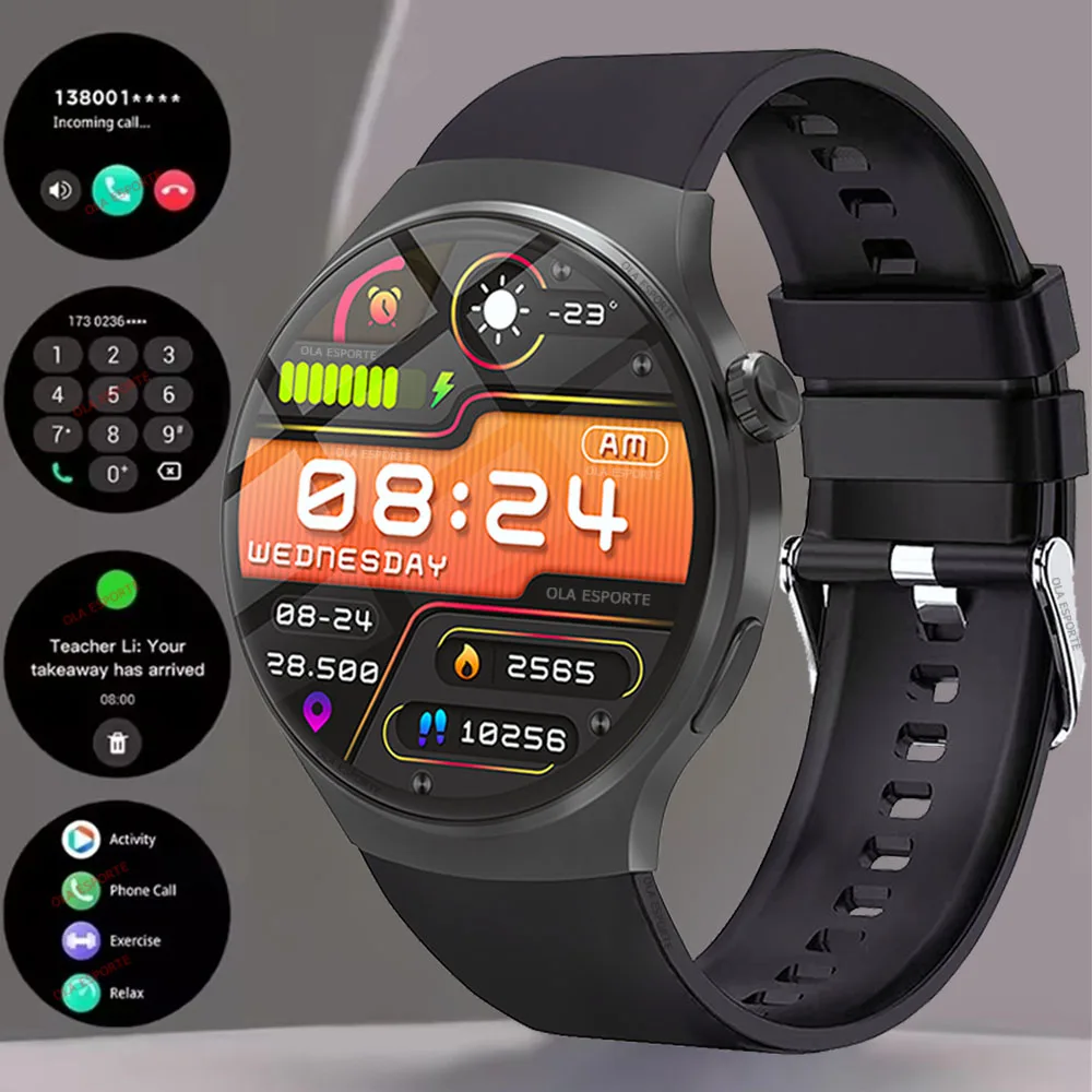 

2026 New Men's Smart Watch 1.5'' HD Display Health Tracking Bluetooth Calling Music Control GPS Sport Smartwatch For Android IOS