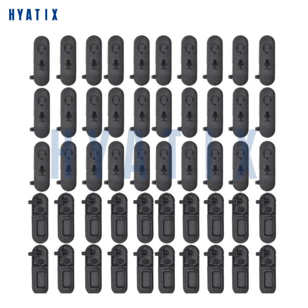 50-~-100-pz-audio-jack-connettore-copertura-antipolvere-per-dep450-xir-p3688-cp200d-dp1400-radio-walkie-talkie-accessori