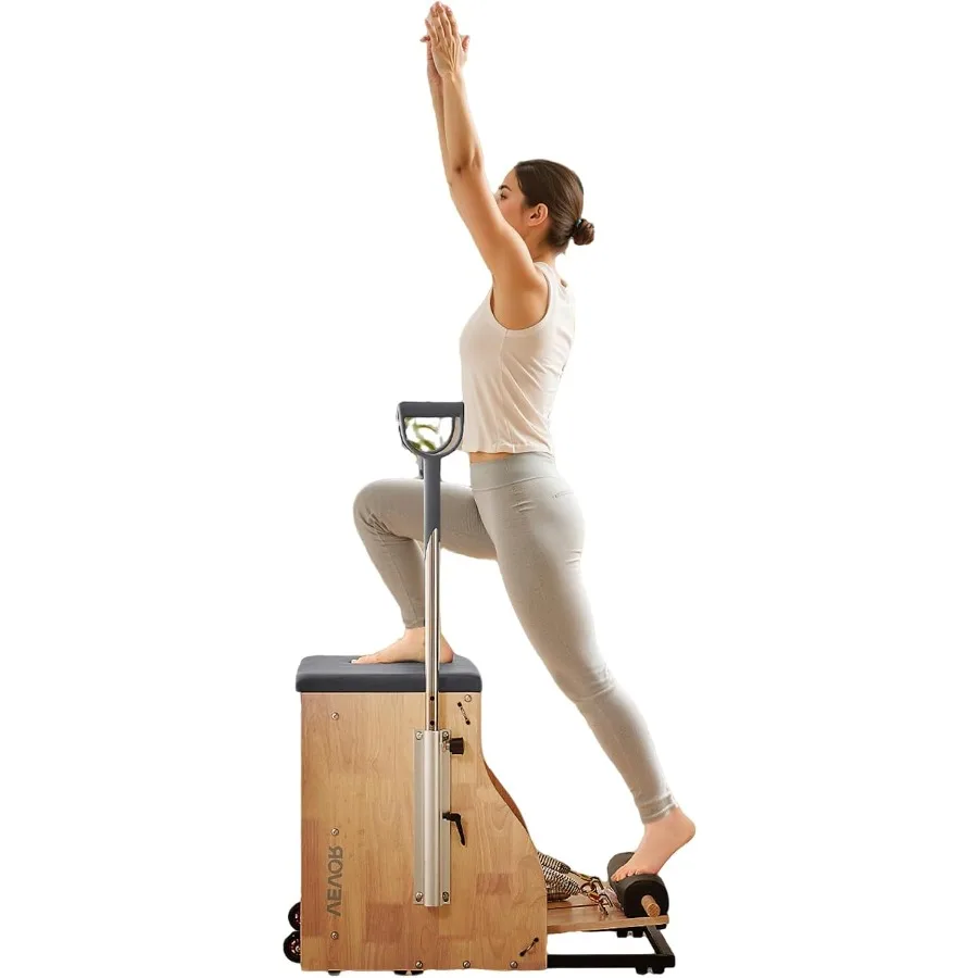 Pilates Pilates Reformer Foldable, Suitable for Intermediate and Beginners Users, Pilates Equipment for Home Gym Studio Use with 4 Adju - Aliexpress Deal