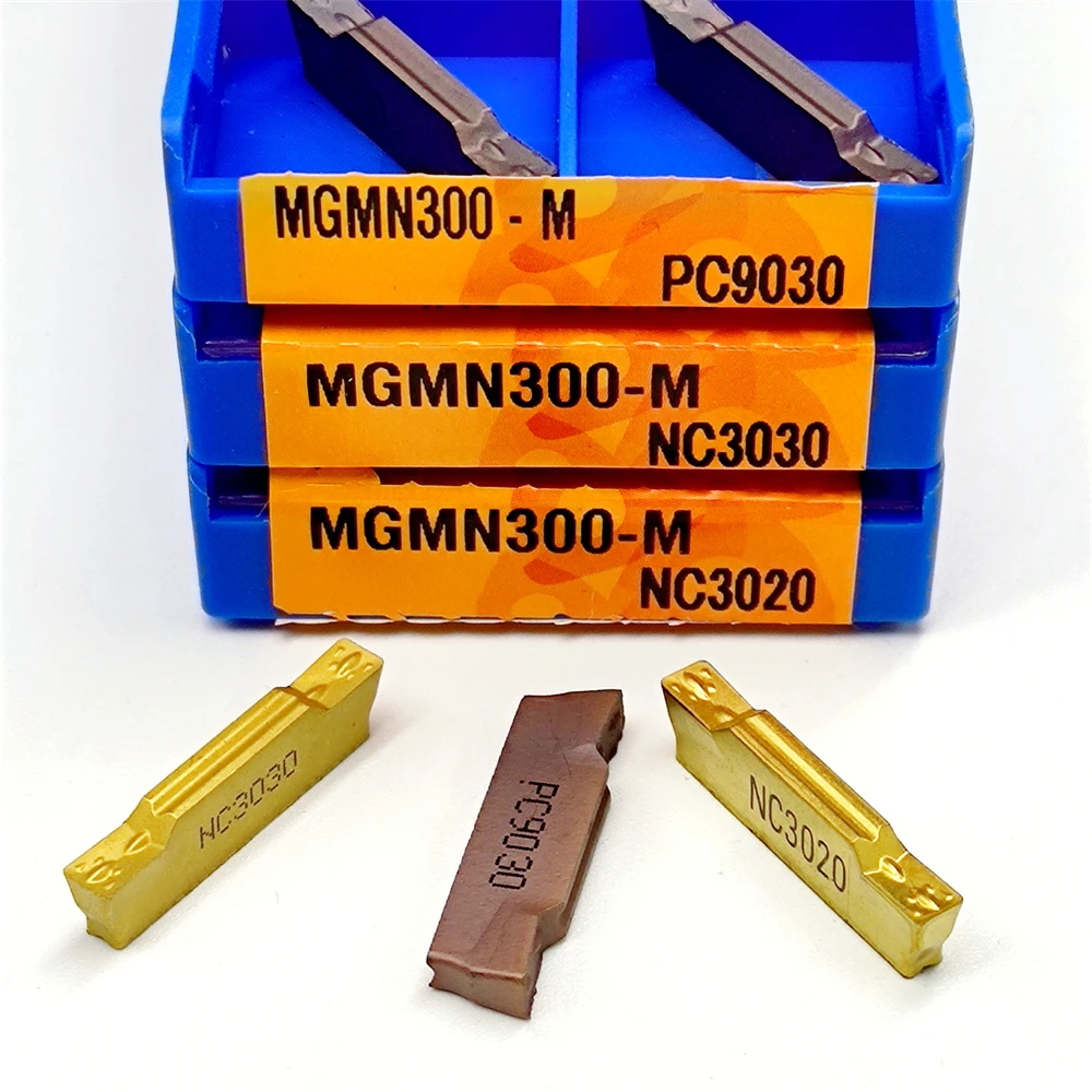 MGMN150 MGMN200 MGMN250 MGMN300 MGMN400 MGMN500 G NC3020 3030 PC9030 Grooving Carbide Insert Parting and Turning Tool MGMN