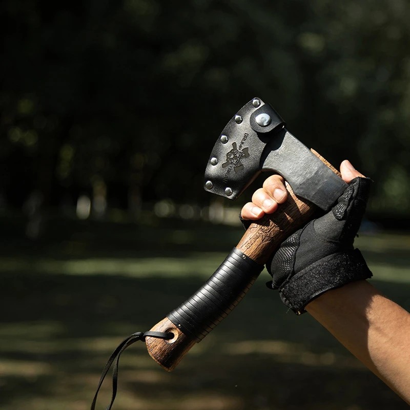 Nieman axe, forged from 65 manganese steel, woodworking tools, chopping wood, outdoor fire fighting and mountaineering hand axe