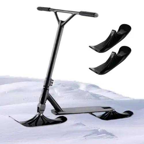 스키 스케이트 보드 부착물 스노우 스쿠터, 어린이 스노우보드 스키 스쿠터, 어린이 썰매, 야외 스케이트 보드, 스키 부착 스노우 