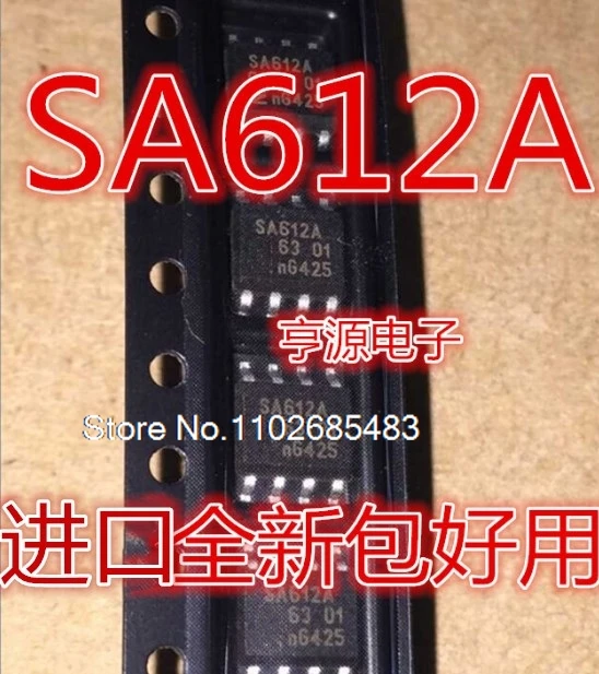 （5PCS/LOT） SA612 SA612A  SA612ADR SOP8 SA614AD SOP16