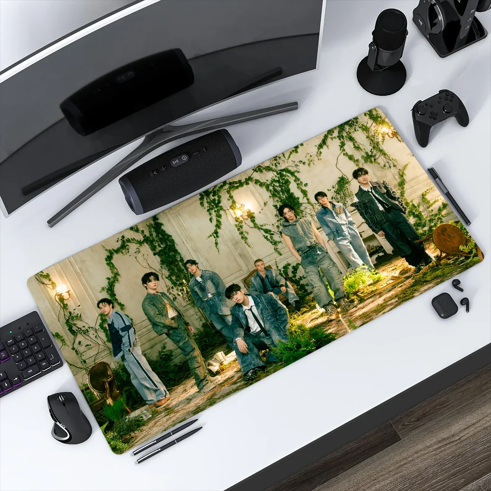 Mouse Pad H-Hollow Non-slip Lockedge Office Student Band Gaming Thickened Large Stray Boy Writing Cushion Kids MousePad