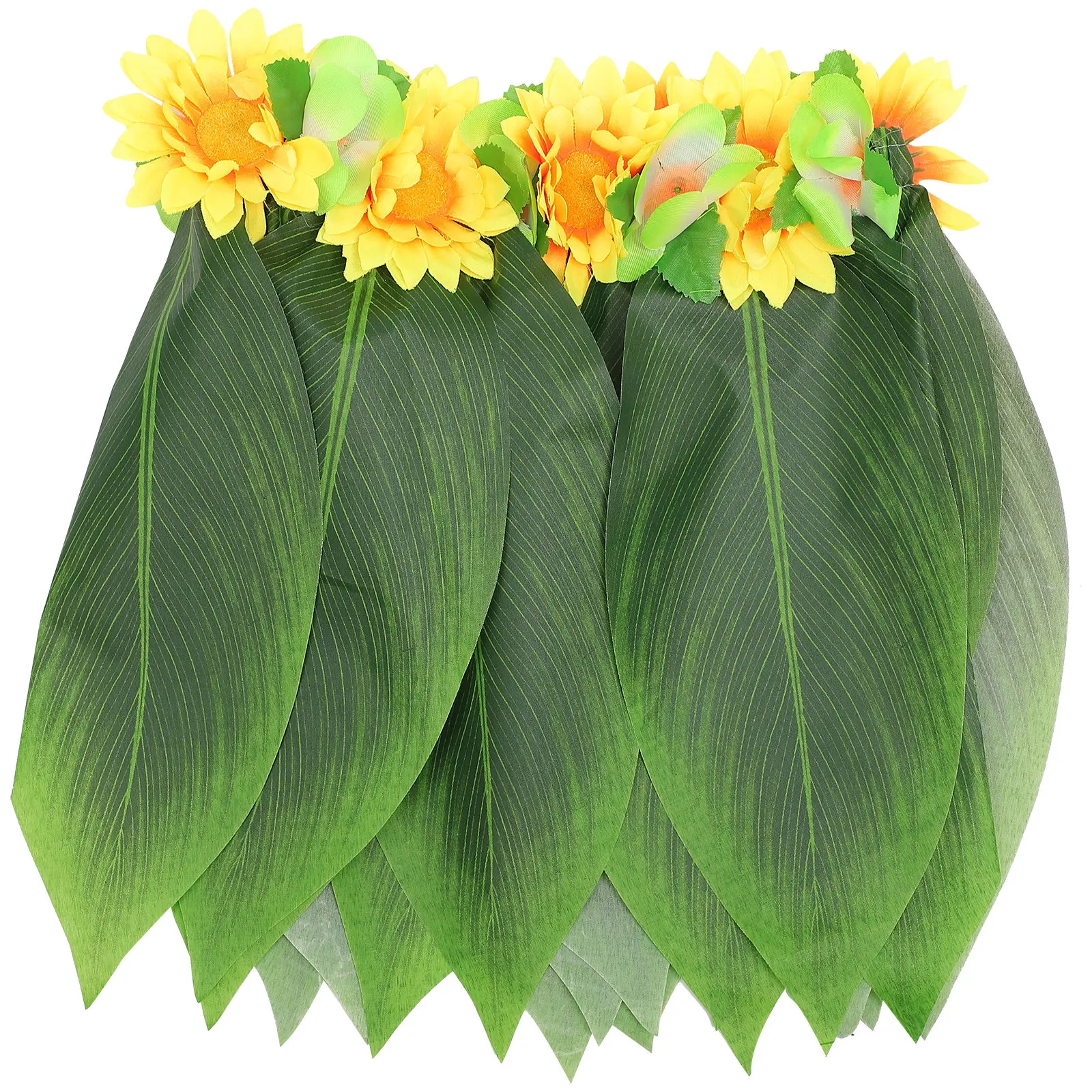 

Simulated Leaf Skirt Hawaiian Party Skirts for Women Luau Dress up Costumes Outfits