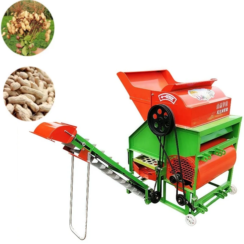 

Hot Sales High Effective Multifunctional Used In Agricultural Farm Groundnut Dry And Wet Peanut Picker Harvesting Machine